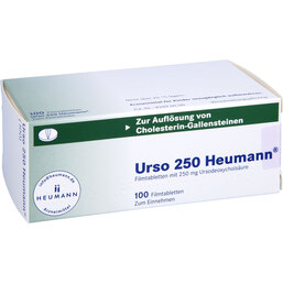 Abbildung: Urso 250 Heumann Filmtabletten 100 St, Filmtabletten PZN 06963202