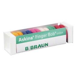 Abbildung: Askina Finger Bob farbig 6 St, Verband PZN 06965017