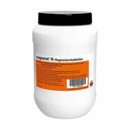 Abbildung: Magnerot N Magnesiumtabletten Tabletten, 1000 St PZN 06966436