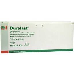 Abbildung: Durelast Binde 5mx10cm 22152 10 St, Binden PZN 06967364