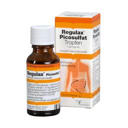 Abbildung: Regulax Picosulfat Tropfen Tropfen zum Einnehmen, 50 ml PZN 06972394