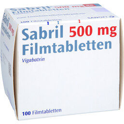 Abbildung: Sabril Filmtabletten 100 St, Filmtabletten PZN 06983630
