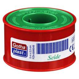 Abbildung: Gotha Silk Heftpflaster Seide 2,5 1 St, Pflaster PZN 06996549