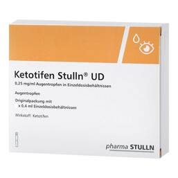 Abbildung: Ketotifen Stulln UD Augentropfen Einzeldosispipette 10X0.4 ml, Einzeldosispipetten PZN 07005207
