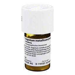 Abbildung: Argentum metallicum Präparat D 12 Trituration Trituration, 20 g PZN 07009725