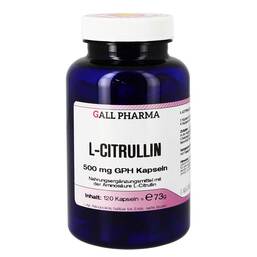 Abbildung: L-Citrullin 500 mg GPH Kapseln 120 St, Kapseln PZN 07012331