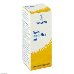 Abbildung: Apis mellifica D 6 Globuli Globuli, 10 g PZN 07019600