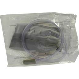 Abbildung: Beinbeutel 500 ml steril 65 cm Schlauch kürzbar 1 St, Beutel PZN 07025960