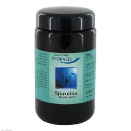 Abbildung: Spirulina 100% reines Pulver Globalis 200 g, Pulver PZN 07028450