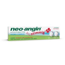 Abbildung: Neo Angin stimmig Plus Kirsche Lutschtabletten Lutschtabletten, 20 St PZN 07041249