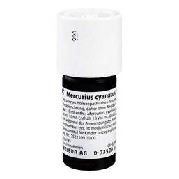 Abbildung: Mercurius cyanatus D 6 Dilution Dilution, 20 ml PZN 07060258