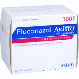 Abbildung: Fluconazol Aristo 100 mg Kapseln 100 St, Hartkapseln PZN 07060821