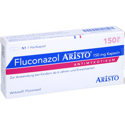 Abbildung: Fluconazol Aristo 150 mg Kapseln 1 St, Hartkapseln PZN 07060873