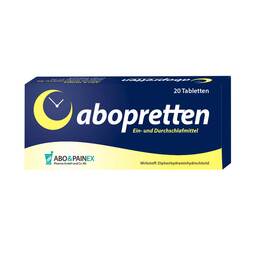 Abbildung: Abopretten Tabletten Tabletten, 20 St PZN 07065511