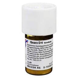 Abbildung: Quarz D 4 Trituration Trituration, 20 g PZN 07071552