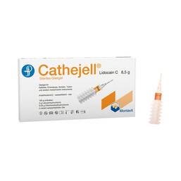 Abbildung: Cathejell Lidocain C steriles Gleitgel Zhs 8,5g 5 St, Gel PZN 07094062