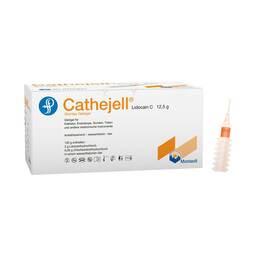 Abbildung: Cathejell Lidocain C steriles Gleitgel Zhs 12,5g 25 St, Gel PZN 07094091
