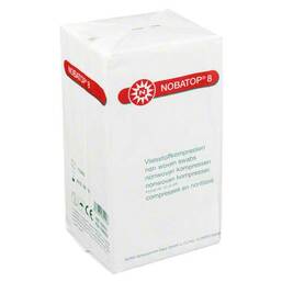 Abbildung: Nobatop 8 Kompressen 10x10cm 200 St, Kompressen PZN 07099208
