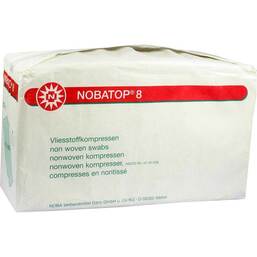 Abbildung: Nobatop 8 Kompressen 10x20cm 100 St, Kompressen PZN 07099237