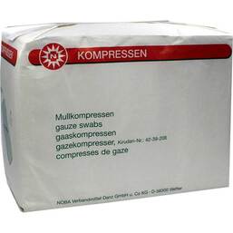 Abbildung: Mullkompressen 10x20cm 12-fa 100 St, Kompressen PZN 07099355