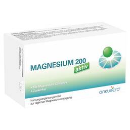 Abbildung: Magnesium 200 aktiv Kapseln 120 St, Kapseln PZN 07105191