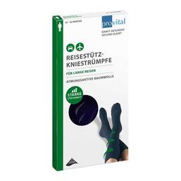 Abbildung: Provital Reisekniestrümpfe Größe 39 - 42 marine 2 St PZN 07121681