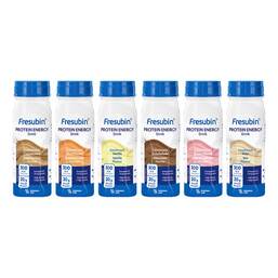 Abbildung: Fresubin Protein Energy Drink Mischkarton 8X4X200 ml, Lösung PZN 07123964