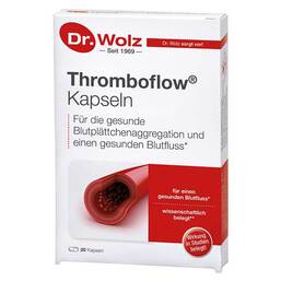 Abbildung: Thromboflow Kapseln Dr. Wolz 20 St, Kapseln PZN 07125673
