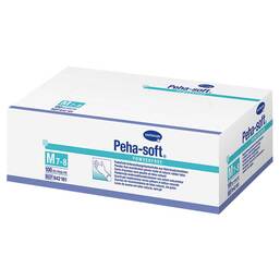 Abbildung: Peha Soft Latex Ein.Unt.puderfrei unsteril mittel Handschuhe, 100 St PZN 07126885