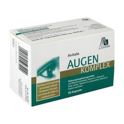 Abbildung: Augen Komplex Kapseln Kapseln, 90 St PZN 07127809