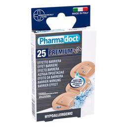Abbildung: Blutstillendes Pflaster Mull 2,5 cm rund 25 St PZN 07128163