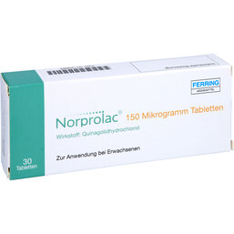 Abbildung: Norprolac 150 Tabletten 30 St, Tabletten PZN 07129889