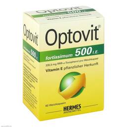 Abbildung: Optovit fortissimum 500 Kaps Kapseln, 60 St PZN 07136234