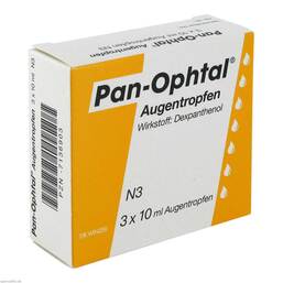 Abbildung: Pan Ophtal Augentropfen 3X10 ml, Augentropfen PZN 07136903