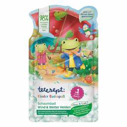 Abbildung: Tetesept Kinder Badespaß Schaumbad Wind + Wetter He. Bad, 40 ml PZN 07140052