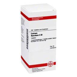 Abbildung: DHU Calcium fluoratum C 30 Tabletten Tabletten, 200 St PZN 07141502