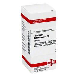 Abbildung: DHU causticum Hahnemanni C 30 Tabletten Tabletten, 80 St PZN 07141548