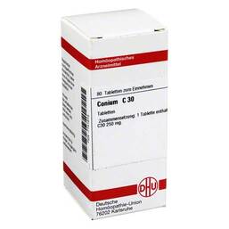 Abbildung: DHU Conium C 30 Tabletten Tabletten, 80 St PZN 07141614