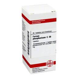 Abbildung: DHU Ferrum phosphoricum C 30 Tabletten Tabletten, 80 St PZN 07141643