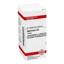 Abbildung: DHU Hypericum C 30 Tabletten Tabletten, 80 St PZN 07141695