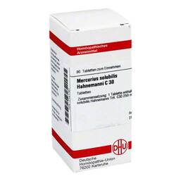 Abbildung: DHU Mercurius solubilis C 30 Tablet Tabletten, 80 St PZN 07141761