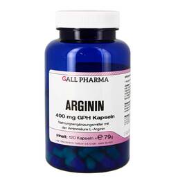 Abbildung: Arginin 400 mg GPH Kapseln 120 St, Kapseln PZN 07147485