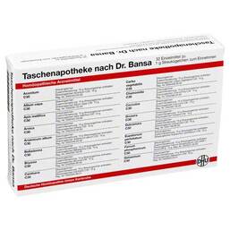 Abbildung: DHU Taschenapotheke Dr. Bansa Kombipackung, 1 St PZN 07153623