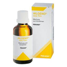 Abbildung: AILGENO® spag. Peka Tropfen 50 ml, Tropfen PZN 07155912