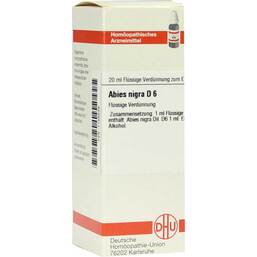 Abbildung: Abies nigra D 6 Dilution Dilution, 20 ml PZN 07156538