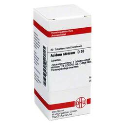 Abbildung: DHU Acidum nitricum D 30 Tabletten Tabletten, 80 St PZN 07157064