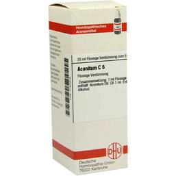 Abbildung: DHU Aconitum C 6 Dilution 20 ml, Dilution PZN 07157319
