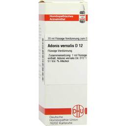 Abbildung: DHU Adonis vernalis D 12 Dilution Dilution, 20 ml PZN 07157489