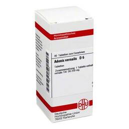 Abbildung: Adonis vernalis D 6 Tabletten Tabletten, 80 St PZN 07157503