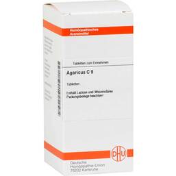 Abbildung: Agaricus C 9 Tabletten Tabletten, 80 St PZN 07157791